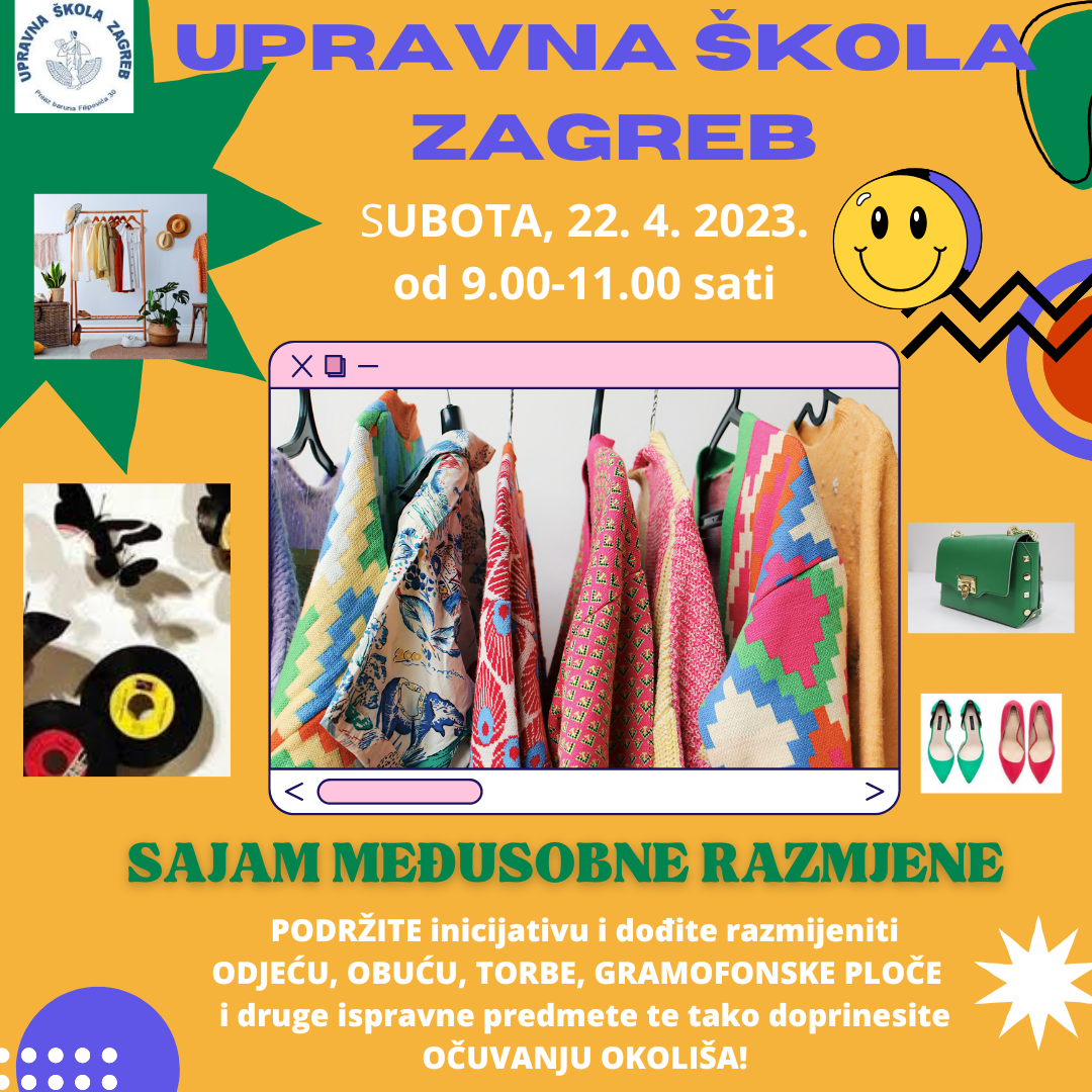 Pročitajte više o članku SAJAM MEĐUSOBNE RAZMJENE 22.4.2023.