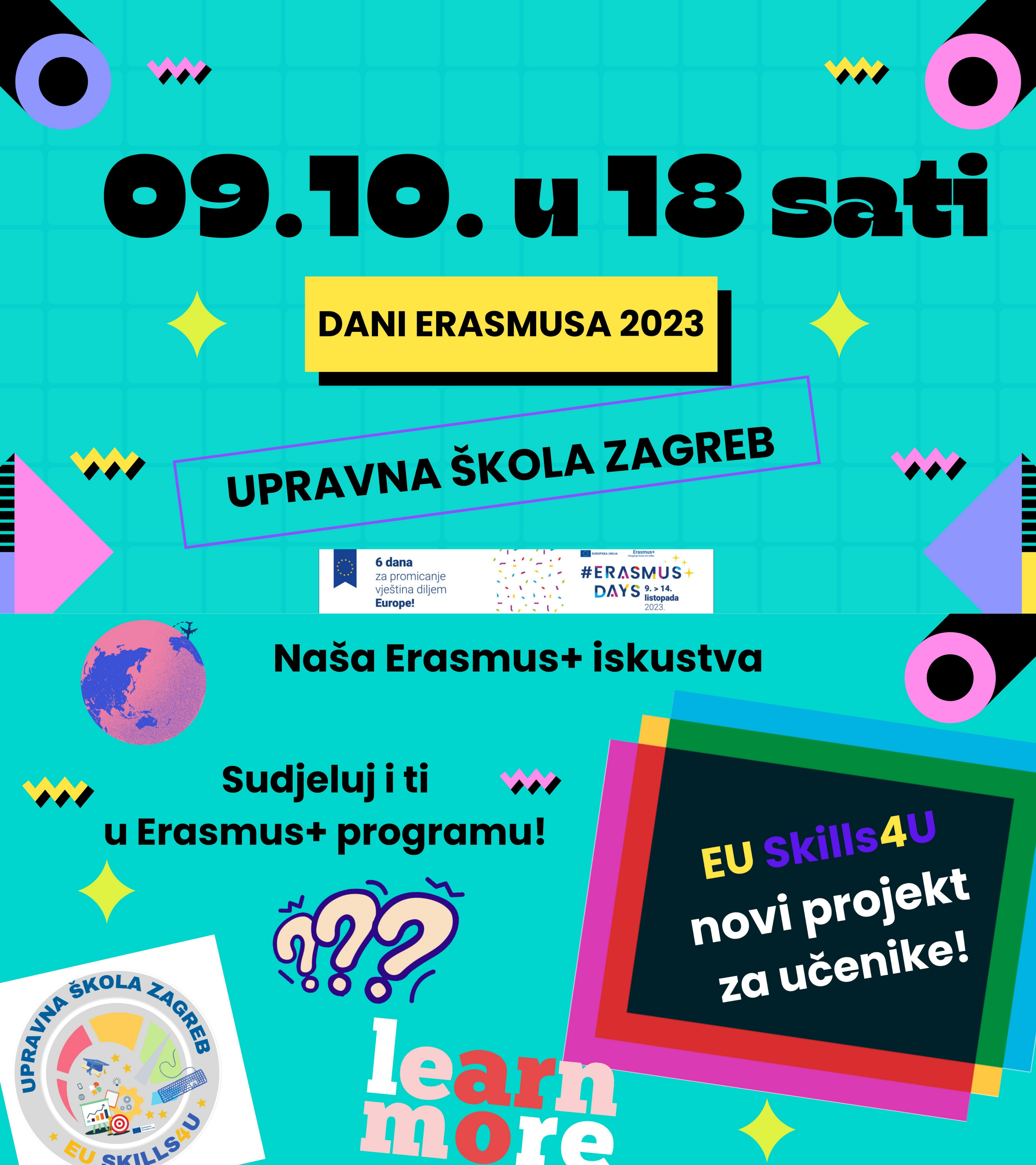 Pročitajte više o članku Dani Erasmusa 2023