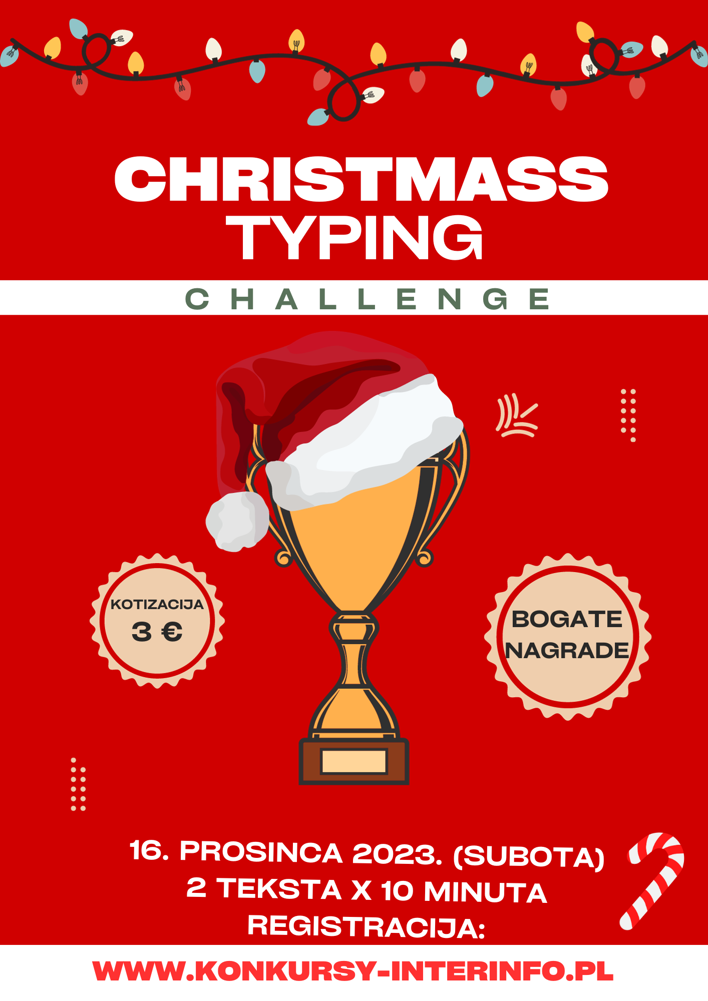 Pročitajte više o članku IZVRSNI REZULTATI NA MEĐUNARODNOM NATJECANJU CHRISTMAS TYPING CHALLENGE 4